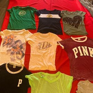 Variety of Designer brands & Styles shortsleeved shirts and T-shirts 19 total